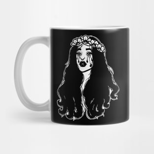 Cry beautiful girl Mug